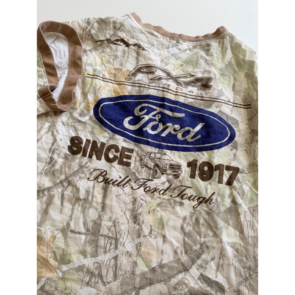 Ford Bronco Women's Camo Oversized Short Sleeve Graphic T-Shirt - Picture 8 of 8